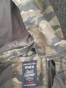 Camouflage Print Jacket for boys