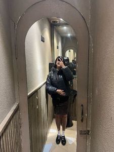 Trendy Black Puffer Jacket