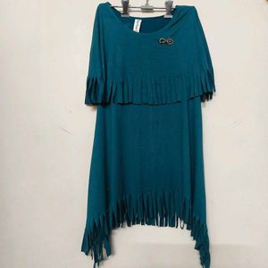 Dark Green Heavy Designer Top