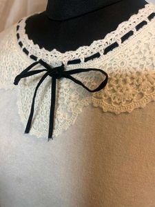 Lace Collar Tee