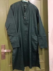 Dark Green Men's Kurta