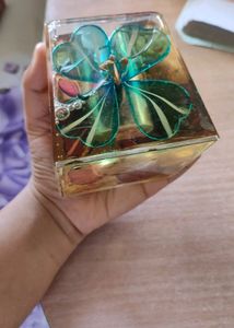 Pen Holder With Liquid And Stars In It