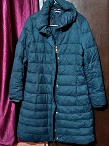 Navy Blue Puffer Coat