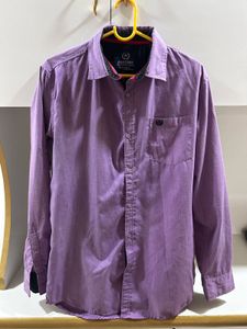Blue &amp; Purple Shirt (Combo of 2)