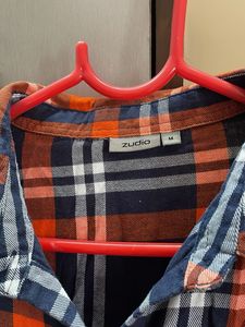 Smart Shirt Dress In Checks