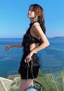 Cute Black Romper