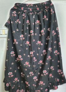 Floral Print Skirt