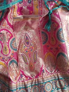 Elegant Lehenga Choli Set (Issue)