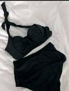 Push Up- High waisted Bikini Set