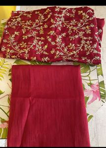Fixed Price Vacating: Shimmery Tissue Silk Saree