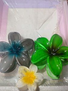 Flower Hair Clips