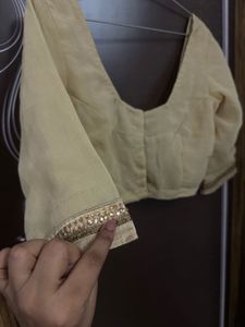 Golden Ready-Made Blouse