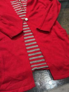 Wollen Red Top For Women
