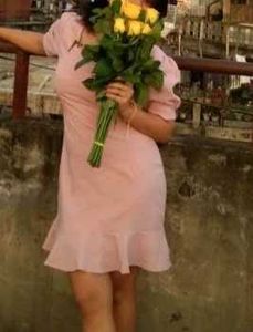 Imported Mini Dress For Plus Size Ladies