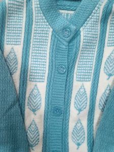 Stylish Blue Cardigan