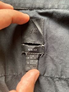 H&amp;M Black Party And Wedding Shirt