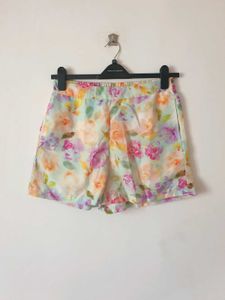 Floral Print Shorts