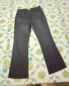 Zara High Rise Flare Jeans Euro 40