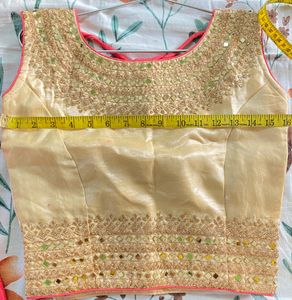 Bridal Crop Top Skirt Set