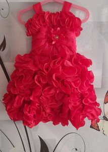 Falre Red Dress