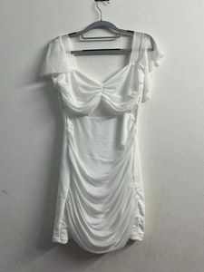 White Mini Bodycon Dress
