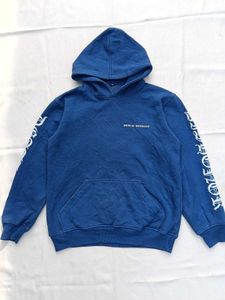 Blue Graphic Hoodie