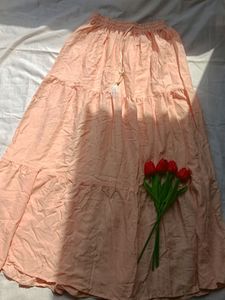 Soft Conquette Tier Skirt