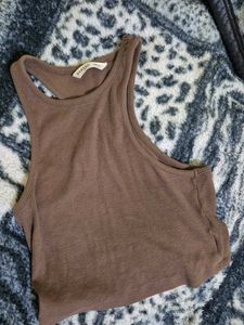 Brown Tank Top