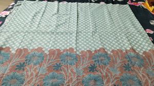 fix rate new Floral Print Saree without blouse pie