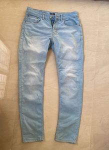 Light Wash Denim Jeans