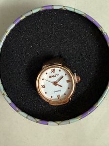 Ring Watch For Women Rose Gold By Salty