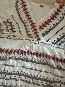 Boho Embroidered Top / Kurti