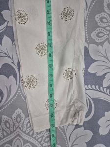 Off White Gold Pant ( Used)