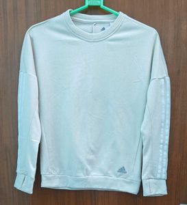 ADIDAS UNISEX Cream Sweatshirt