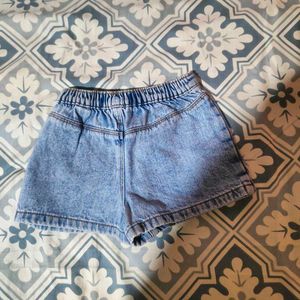 Denim Skort