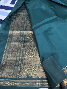 Elegant Silk Green Saree
