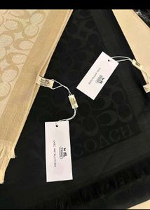 coach  silk scarves / stoles unisex