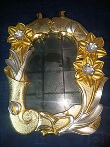 Golden Single Photo Frame