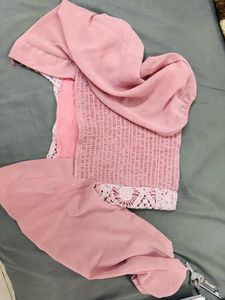 Pink Embroidered top