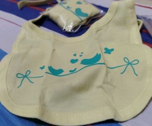 100%Organic Cotton Baby Bibs  (6piece Set)