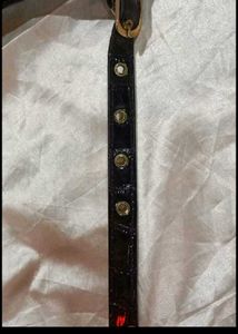 Black Embellished Shoulder Bag