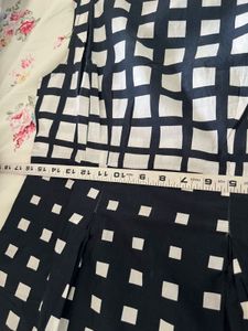 Promod Black &amp; White Dress