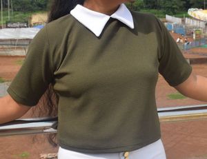 Olive Green Top