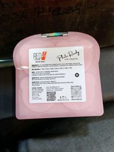 Red 4 Hlighter blush, glitter, eye shadow.hter blu