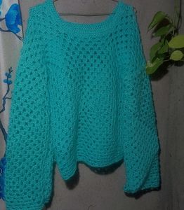 Crochet Messh Cardigan