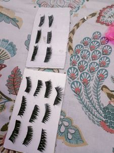 8 Pair Of Eyelashes Only Single Time Used