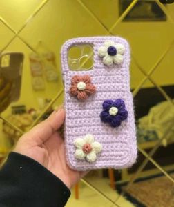 Floral Crochet Phone Case❤️