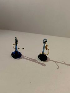 Blue Drop Earrings