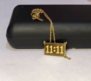 11:11 Gold Necklace