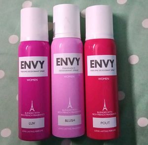 Envy Deodorant Spray Trio